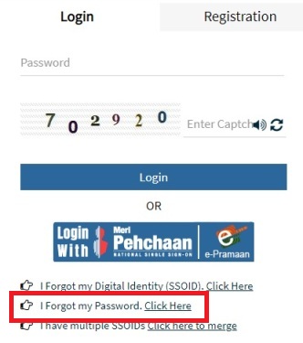 Forgot SSO ID Password Recover Online